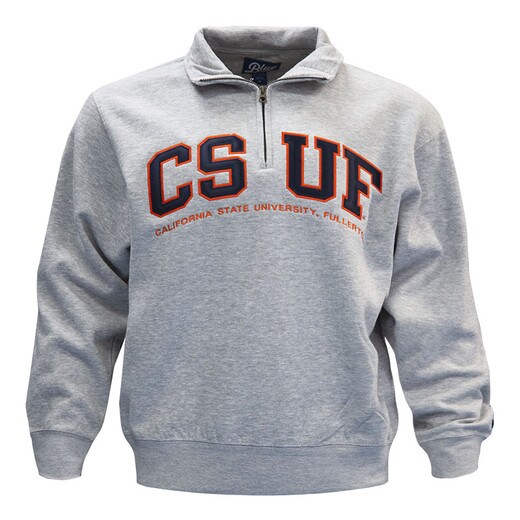 CSUF Classic Quarter Zip - Heather